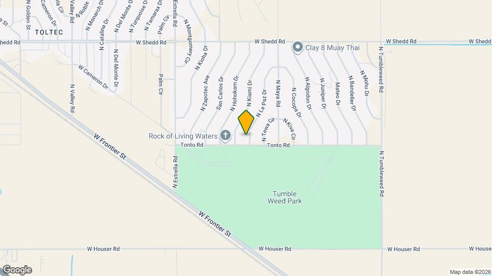 3520 N La Paz Dr, Unit 1618 Map and Location Details