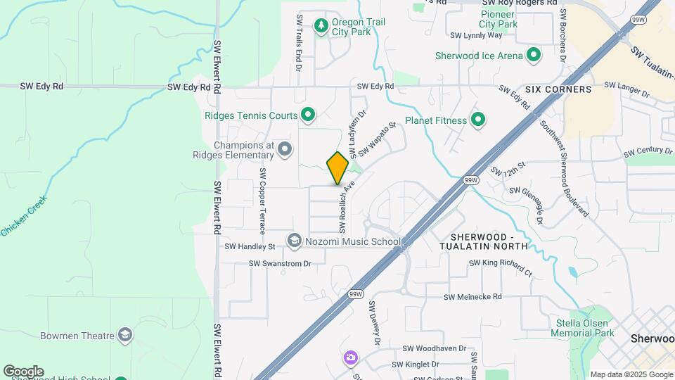 17816 SW Gillette Ln Map and Location Details