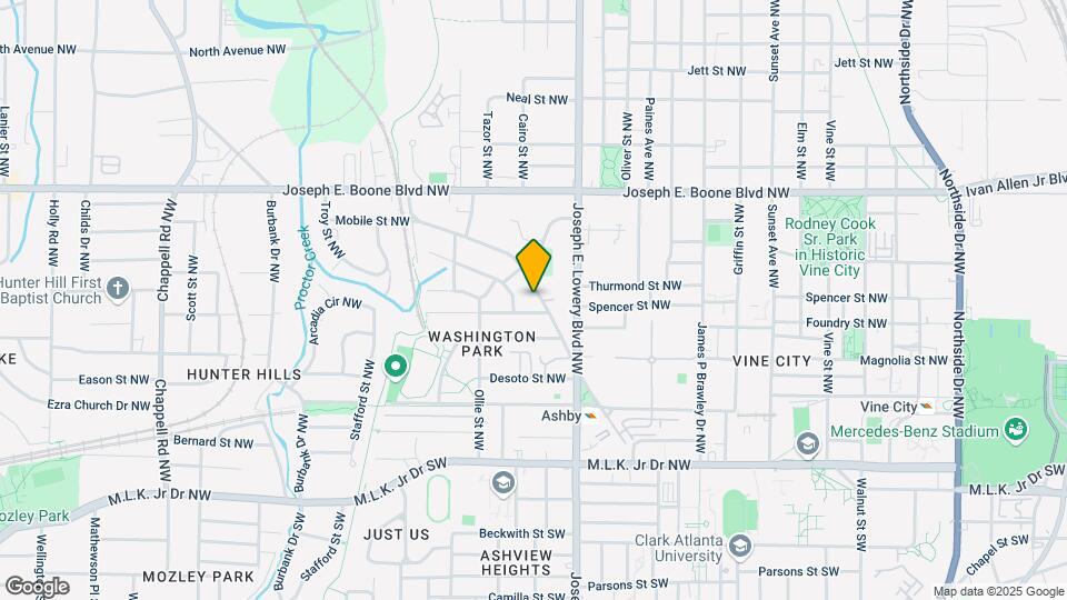 988 Mayson Turner Rd NW Map and Location Details