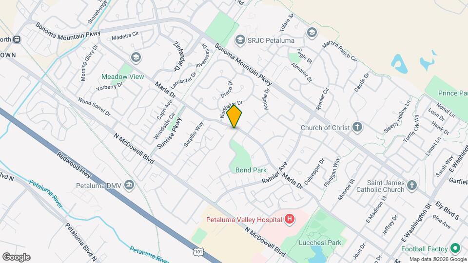 104 Banff Way Map and Location Details