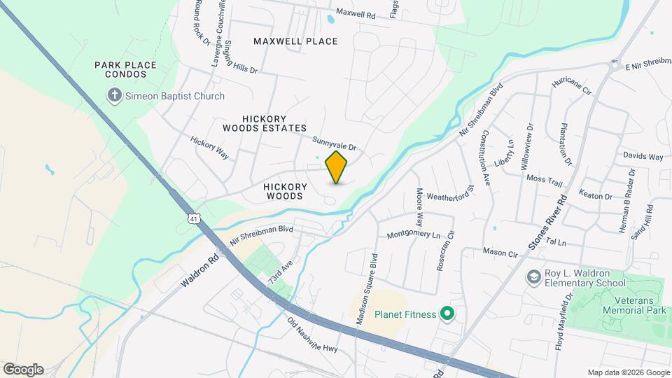 6720 Birchbrook Dr Map and Location Details