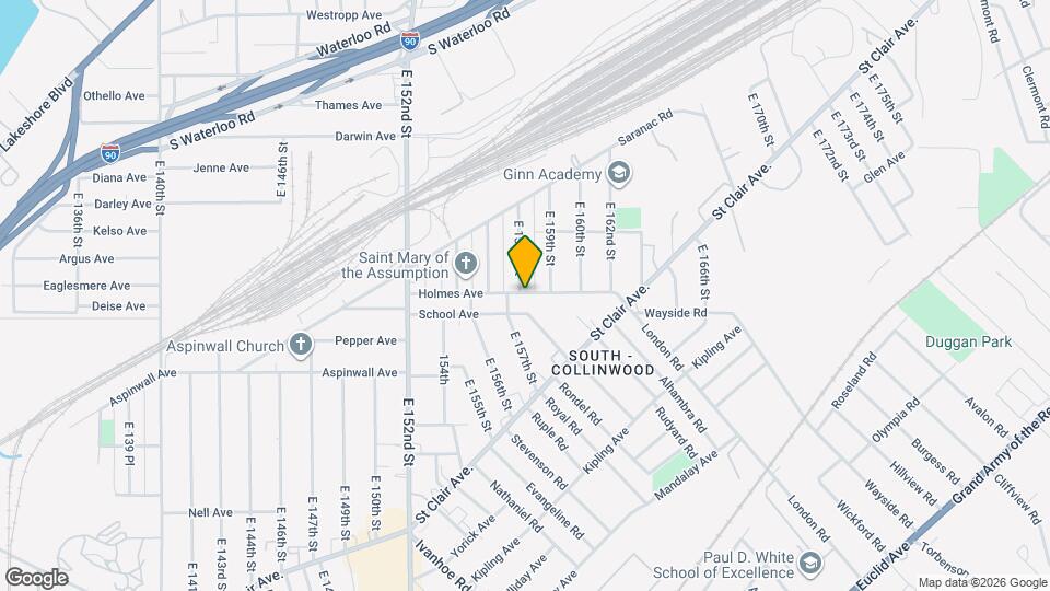 15718 Holmes Ave Mapa y Detalles de la Ubicación