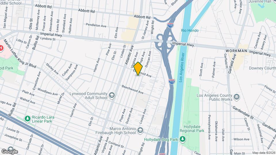 11120 Pope Ave Map and Location Details