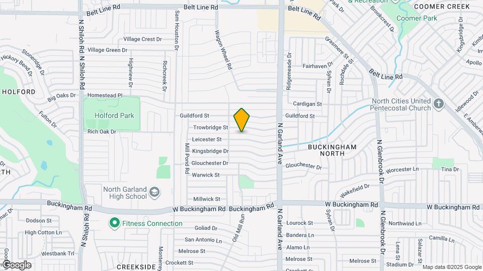 1529 Leicester St Map and Location Details