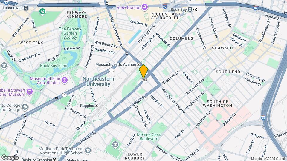 606 Columbus Ave, Unit 3L Mapa y Detalles de la Ubicación