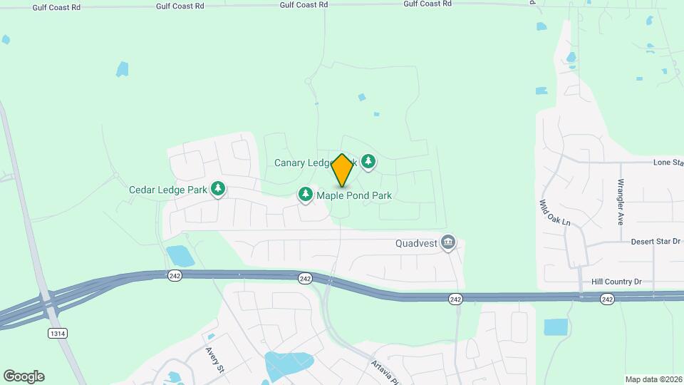 15011 Rustic Moon Rd Map and Location Details