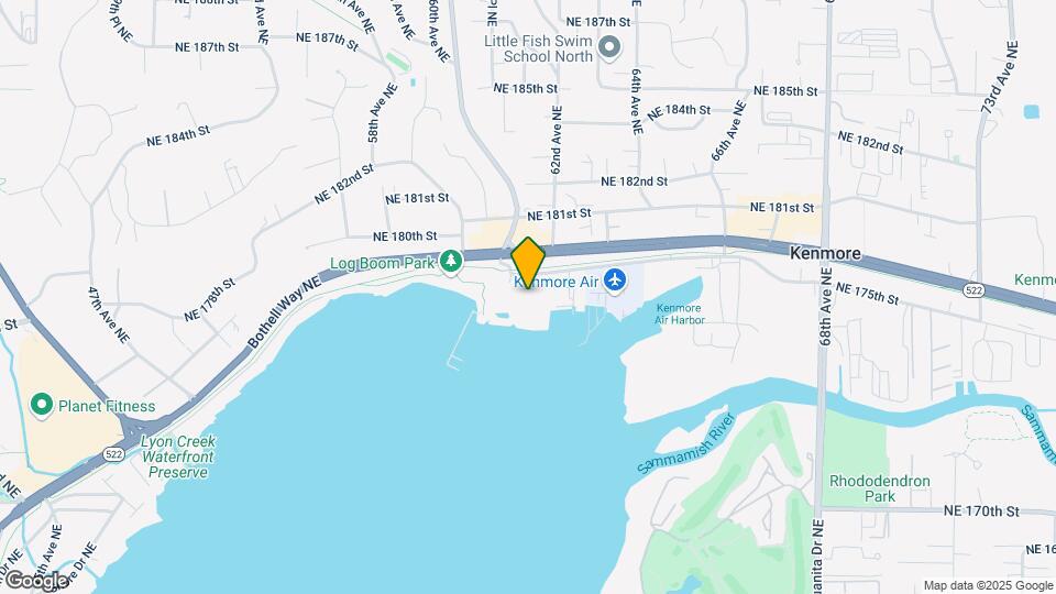 6125 NE 175th St Map and Location Details
