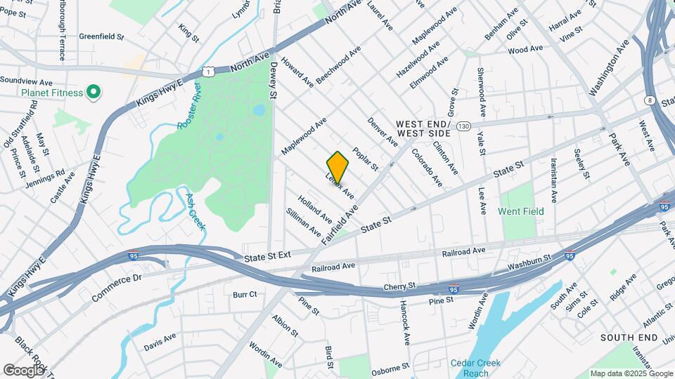 77 Lenox Ave Map and Location Details