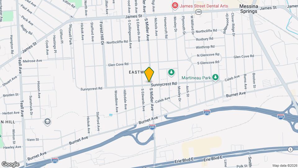372 S Midler Ave Map and Location Details