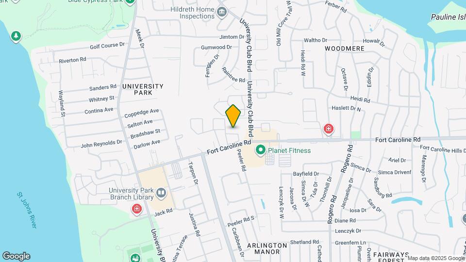 6023 Carolines Ct Map and Location Details