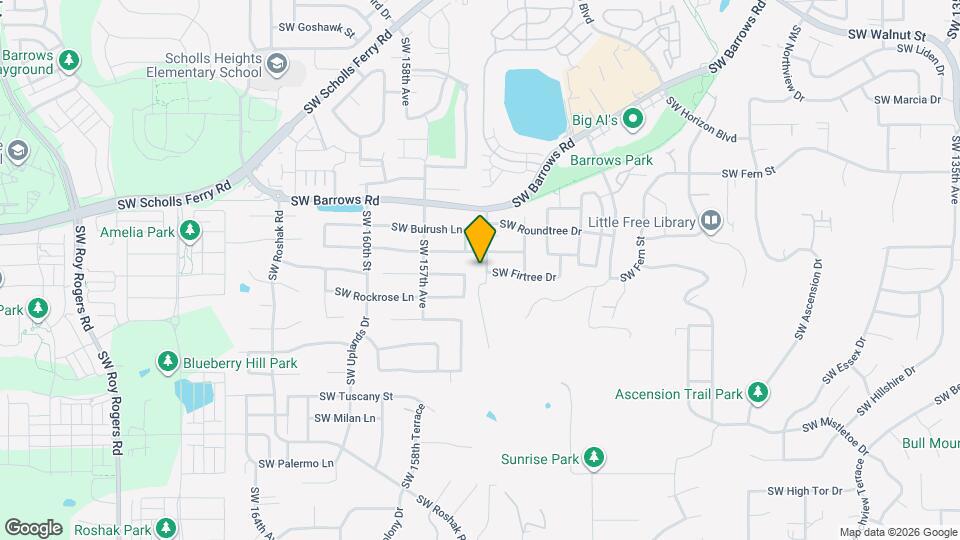 13189 SW 154th Ave Map and Location Details