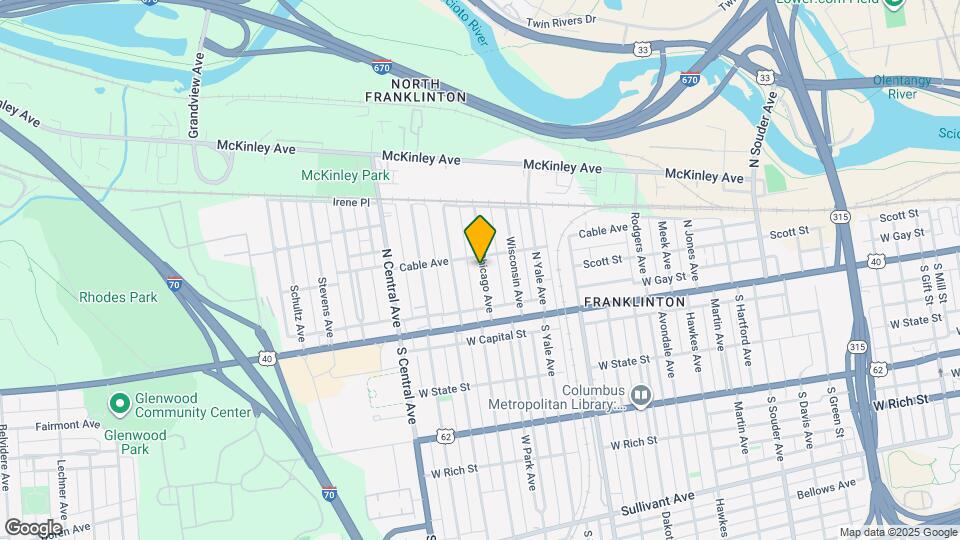 81 Chicago Ave Map and Location Details