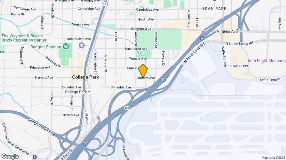 1592 Harvard Ave Mapa y Detalles de la Ubicación