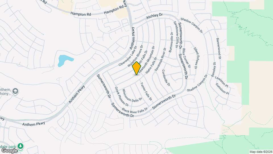 2188 Sawtooth Mountain Dr Map and Location Details