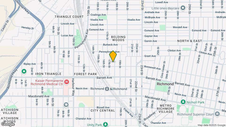611 18th St Mapa y Detalles de la Ubicación