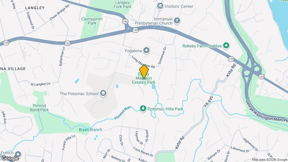 1328 Potomac School Rd Map and Location Details