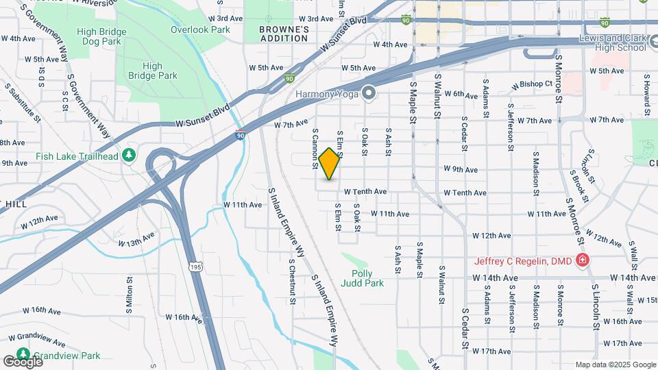 1914 W 10th Ave Mapa y Detalles de la Ubicación