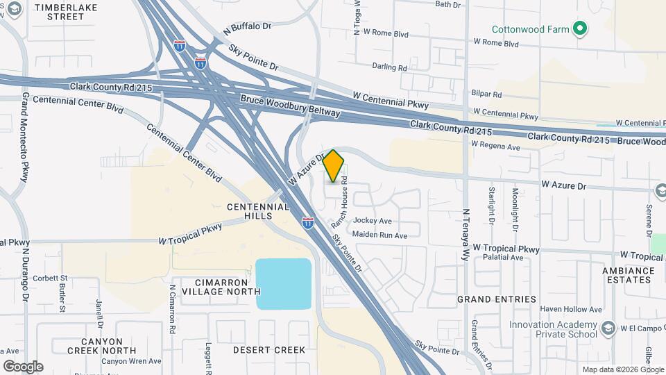 7561 Glowing Ember Ct Map and Location Details