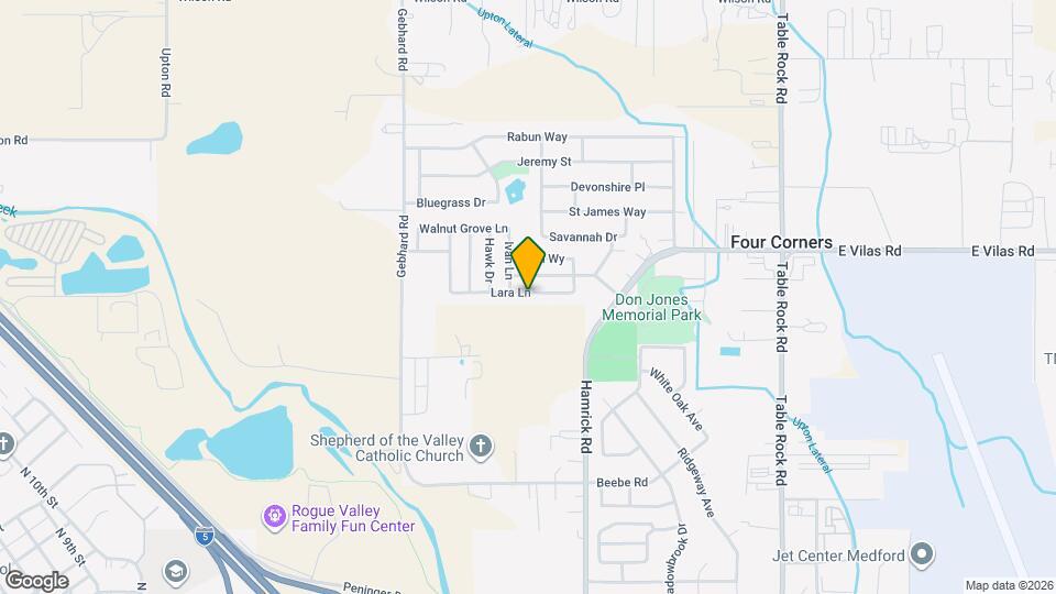 2212 Lara Ln Mapa y Detalles de la Ubicación