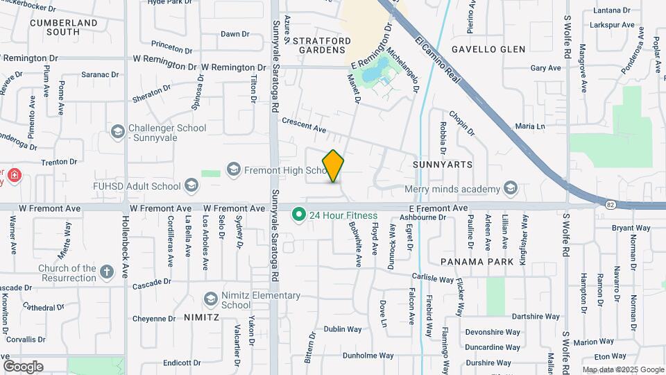 540 Romberg Dr Map and Location Details