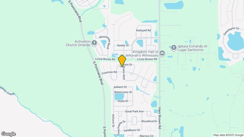 2904 Evans Way Map and Location Details