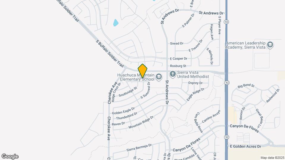 2853 Northridge St Map and Location Details