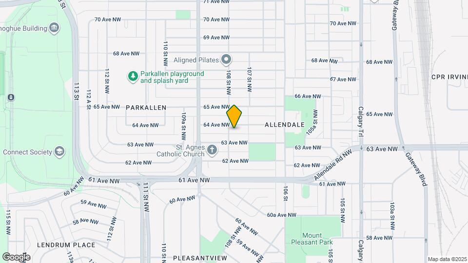 10727-10764 64 Ave NW Map and Location Details
