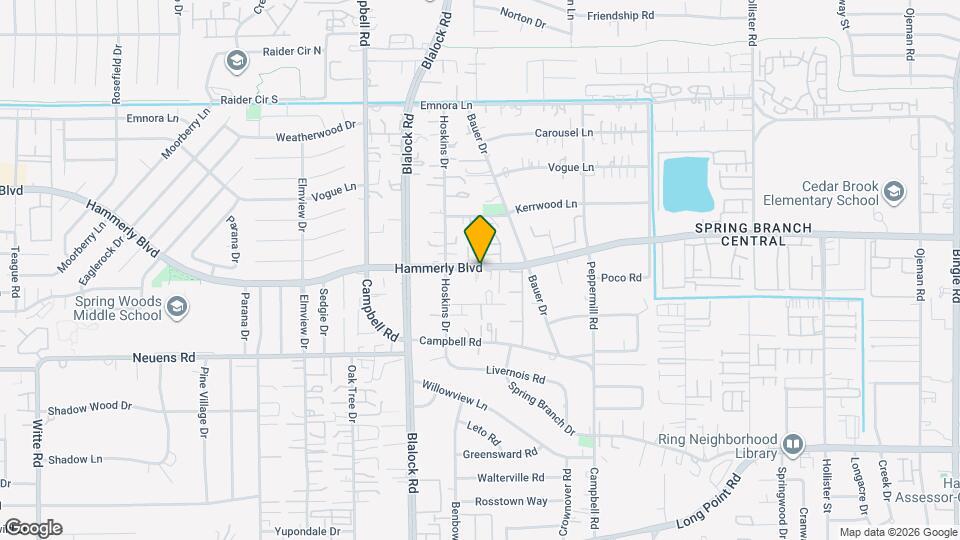 9405 D Hammerly Blvd Map and Location Details