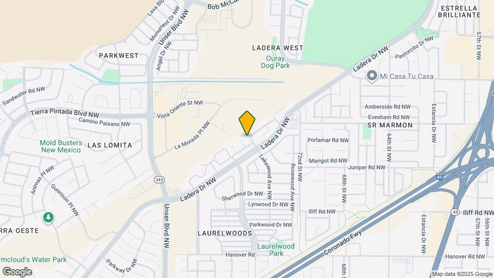 7608 Lakewood Ave NW Map and Location Details