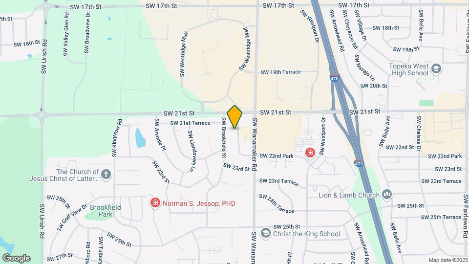 2137 SW Brandywine Ln Map and Location Details