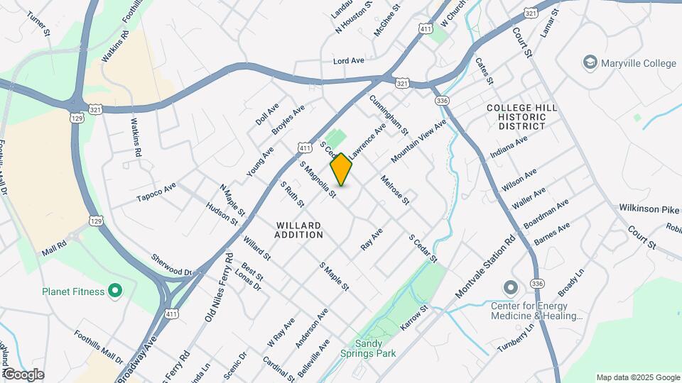 230 S Magnolia St Map and Location Details