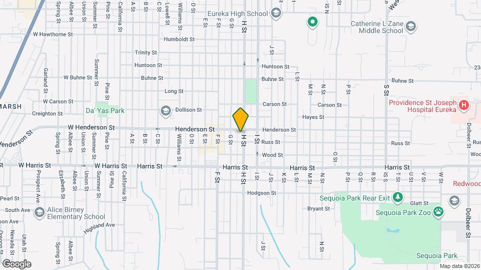 2810 H St Map and Location Details