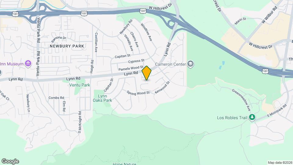 738 Blue Oak Ave Map and Location Details