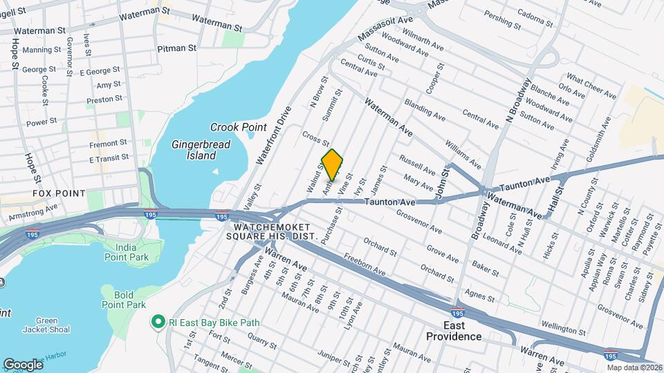 31 Anthony St, Unit Second Floor Apartment Map and Location Details