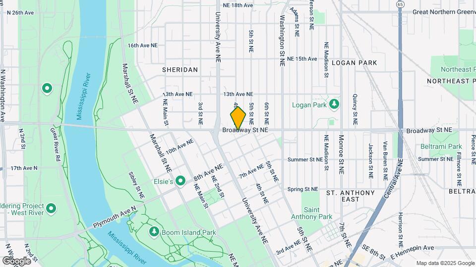 901 4th St NE Map and Location Details