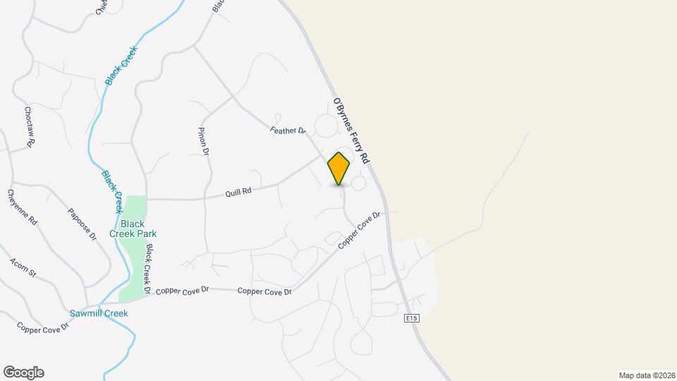 912 Feather Dr Map and Location Details