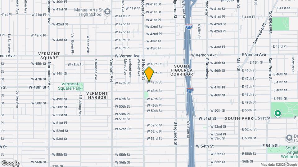 720 W 47th St, Unit Top floor apartment Mapa y Detalles de la Ubicación
