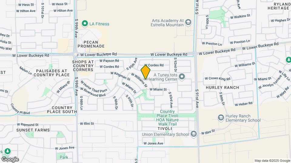 9518 W Williams St Map and Location Details