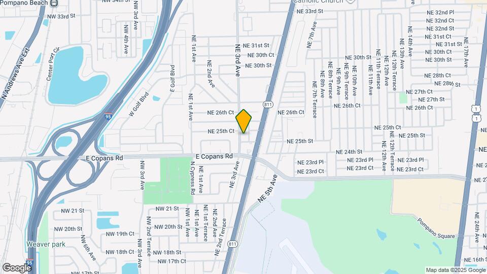 2510 NE 3rd Ave Map and Location Details