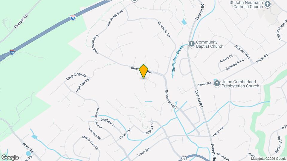 12831 Lebel Rd Mapa y Detalles de la Ubicación
