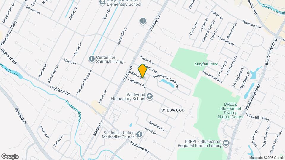 9150 Nolen Dr Map and Location Details