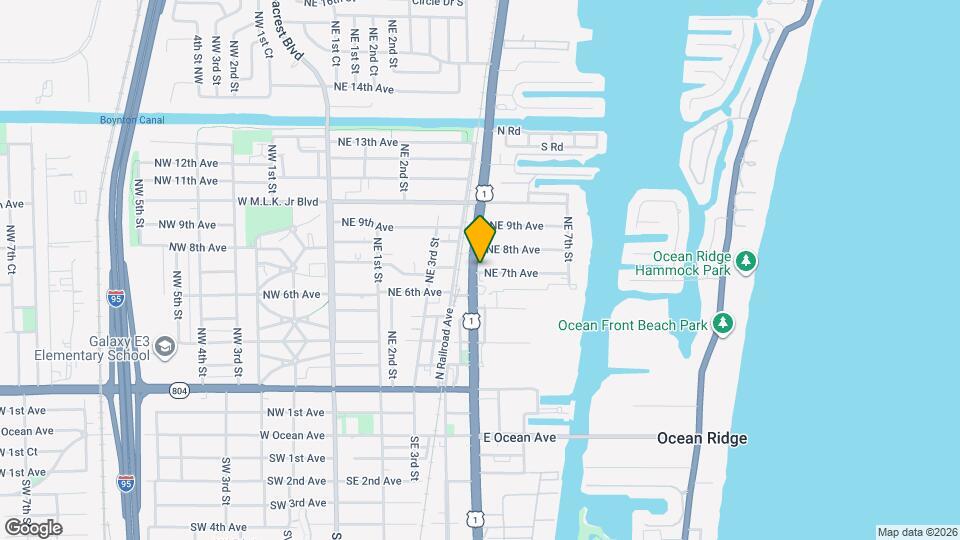 802 N Federal Hwy, Unit 2 Map and Location Details