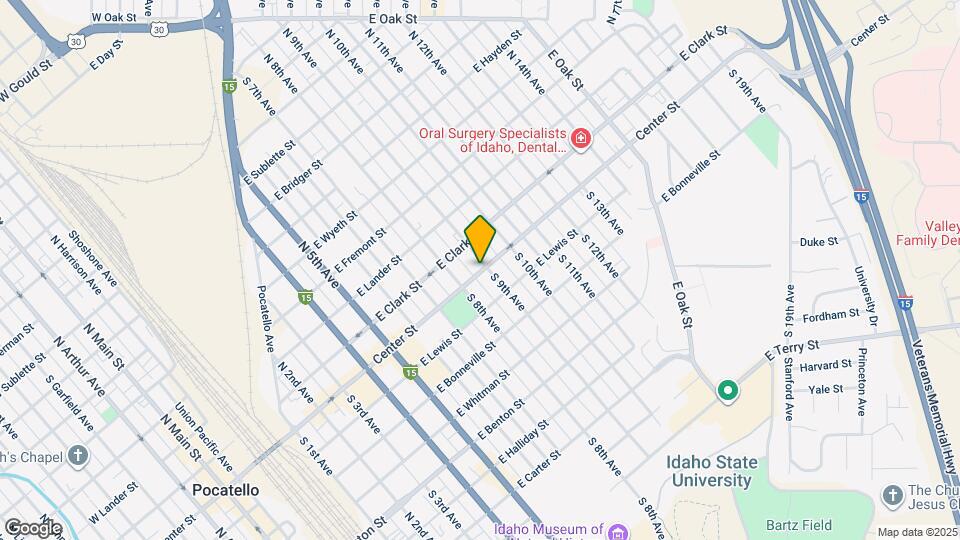 956 E Center St Map and Location Details