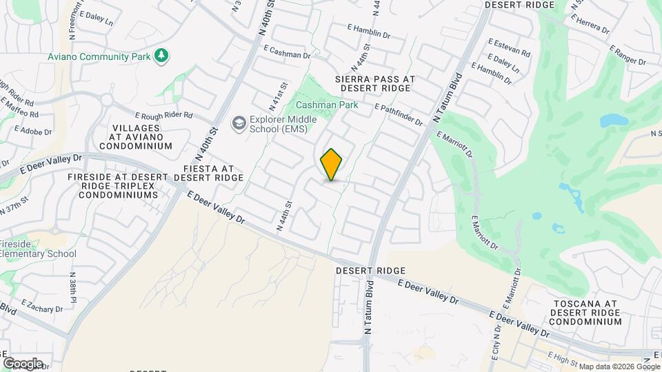 4512 E Mossman Rd Map and Location Details