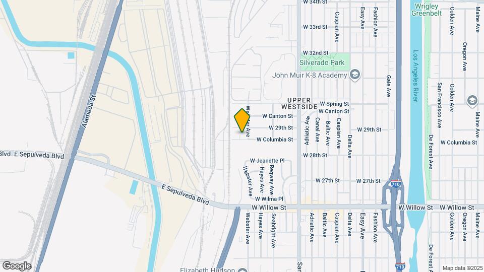 2119 W Columbia St Map and Location Details