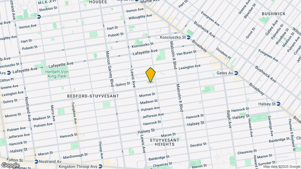 817 Gates Ave Map and Location Details