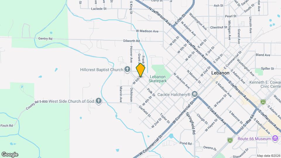 564 Polk St Map and Location Details