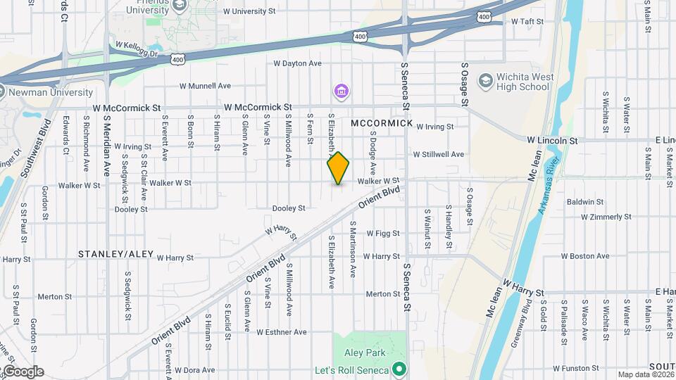 1308 S Elizabeth St, Unit 100 Mapa y Detalles de la Ubicación