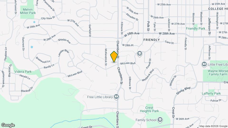 1735 McLean Blvd Map and Location Details