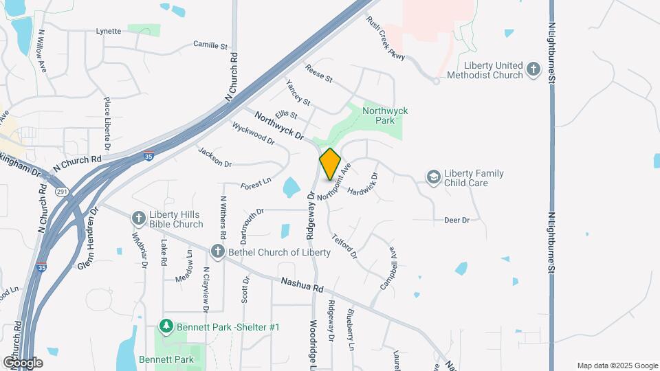 720 Northpoint Ave Map and Location Details